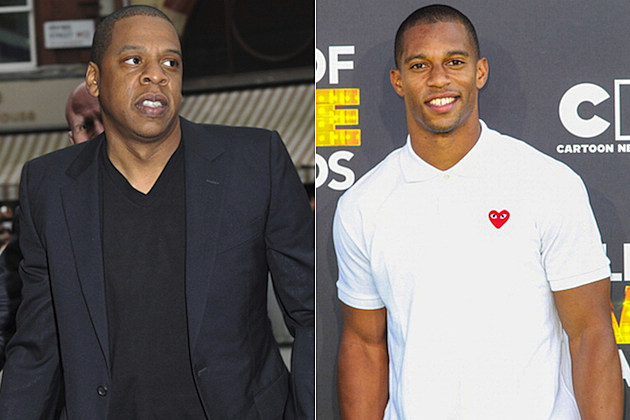 Jay-Z Victor Cruz Jay-Z Victor Cruz